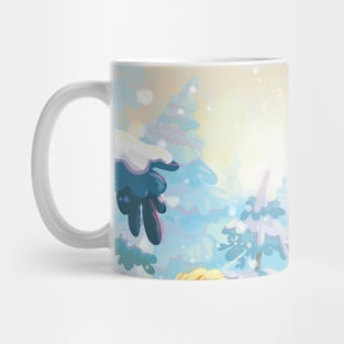 Arctic foxes Mug